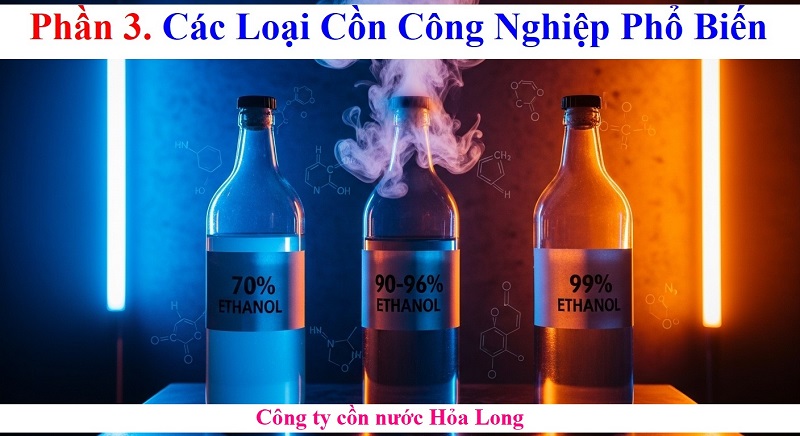 Cồn công nghiệp là gì? Thành phần, ứng dụng và lưu ý